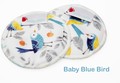 NEW! Bambooby Day Breast Pads: Baby Blue Bird Minky