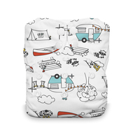 58% OFF! Thirsties Onesize Natural Stay-Dry AIO: Happy Camper