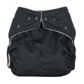 SPECIAL OFFER! Baba+Boo Onesize Pocket Nappy: Graphite
