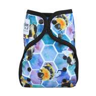 58% OFF! Seedling Baby Multi-Fit Pocket Nappy: Beehive Black