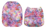 SPECIAL OFFER! Mama Koala Onesize Pocket Nappy NO INSERTS: Tie Dye Daisies