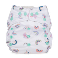 45% OFF! Baba+Boo Onesize Pocket Nappy: Rainbows