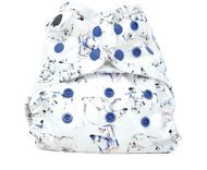 SALE! Bear Bott Onesize All-in-one: Stay-dry: Snow Bears