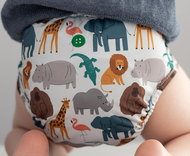 30% OFF! Buttons Newborn Wrap: Noah