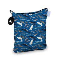 Thirsties Deluxe Wet Bag: Ocean Lullabies