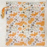 20% OFF! Motherease Zippered Wet Bag: Bee Kind