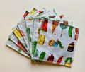 NEW! 7-Pack Large Washable Wipes: Caterpillar