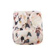 Petite Crown Catcher Onesize Wrap: Chickens