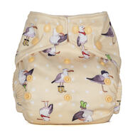 40% OFF! Baba+Boo Onesize Pocket Nappy: Seagulls