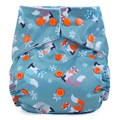 40% OFF! Baba+Boo Onesize Pocket Nappy: Frosty Foxes