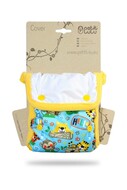 Petit Lulu Minimal EC Nappy: School Jungle