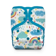 50% OFF! Thirsties Onesize Stay-dry Pocket Nappy: Rainbow