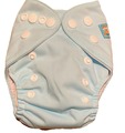 20% OFF! Alva Baby Newborn Nappy (Snaps): Pale Blue