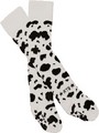 Rock-a-Thigh Baby Socks: Cow