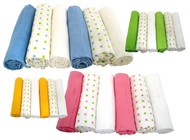 Muslinz 6-Pack Muslin Squares Mixed