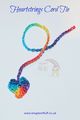 Heartstrings Umbilical Cord Tie: Rainbow Heart