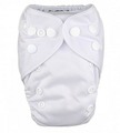 20% OFF! Alva Baby Newborn Nappy (Snaps): White